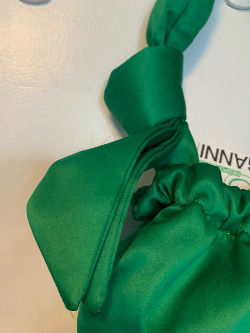 Ganni Emerald Green Shoulder Bag - Picture 3 of 4